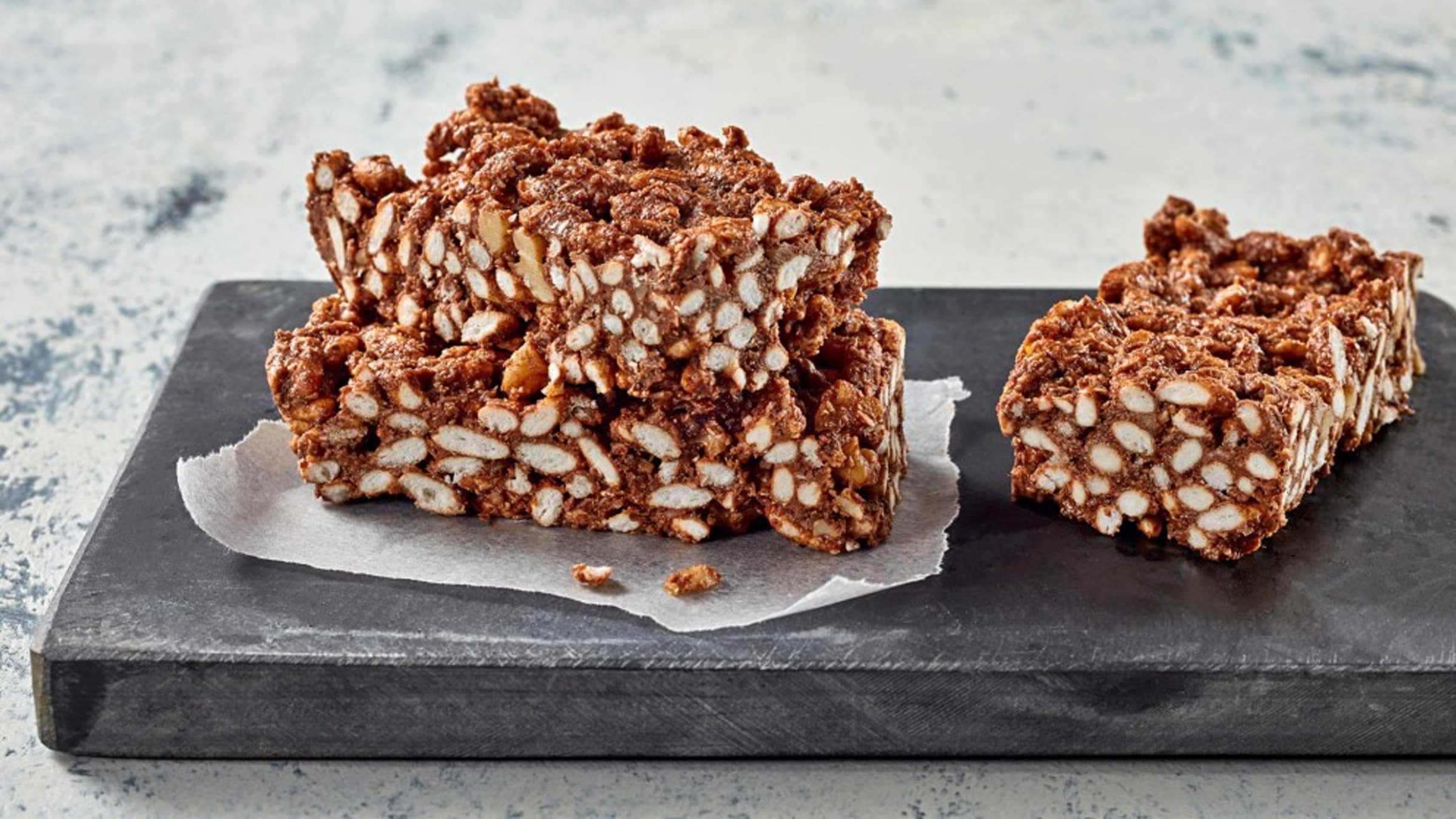 Raw Chocolate Crackle Slice CSR Sugar